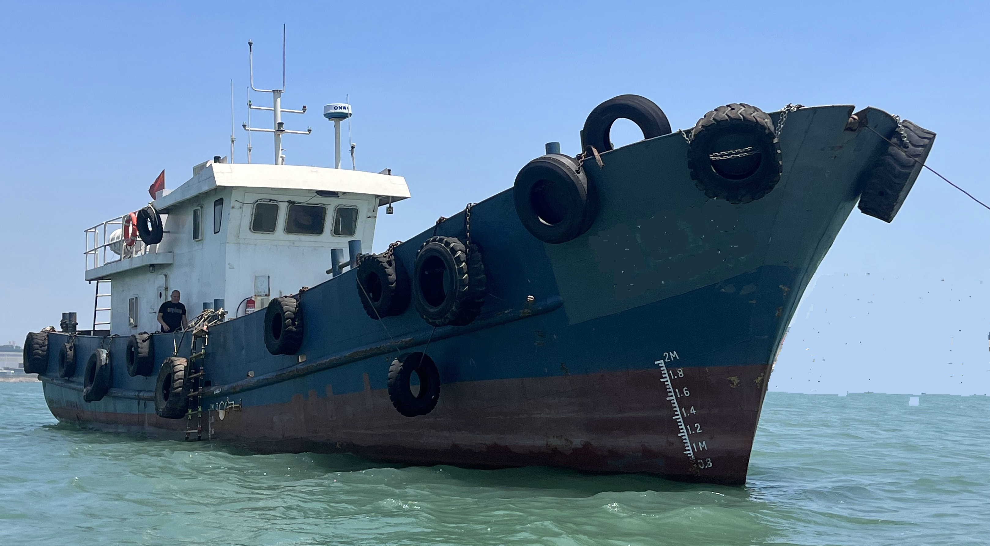 售：2017年沿海100吨污油船