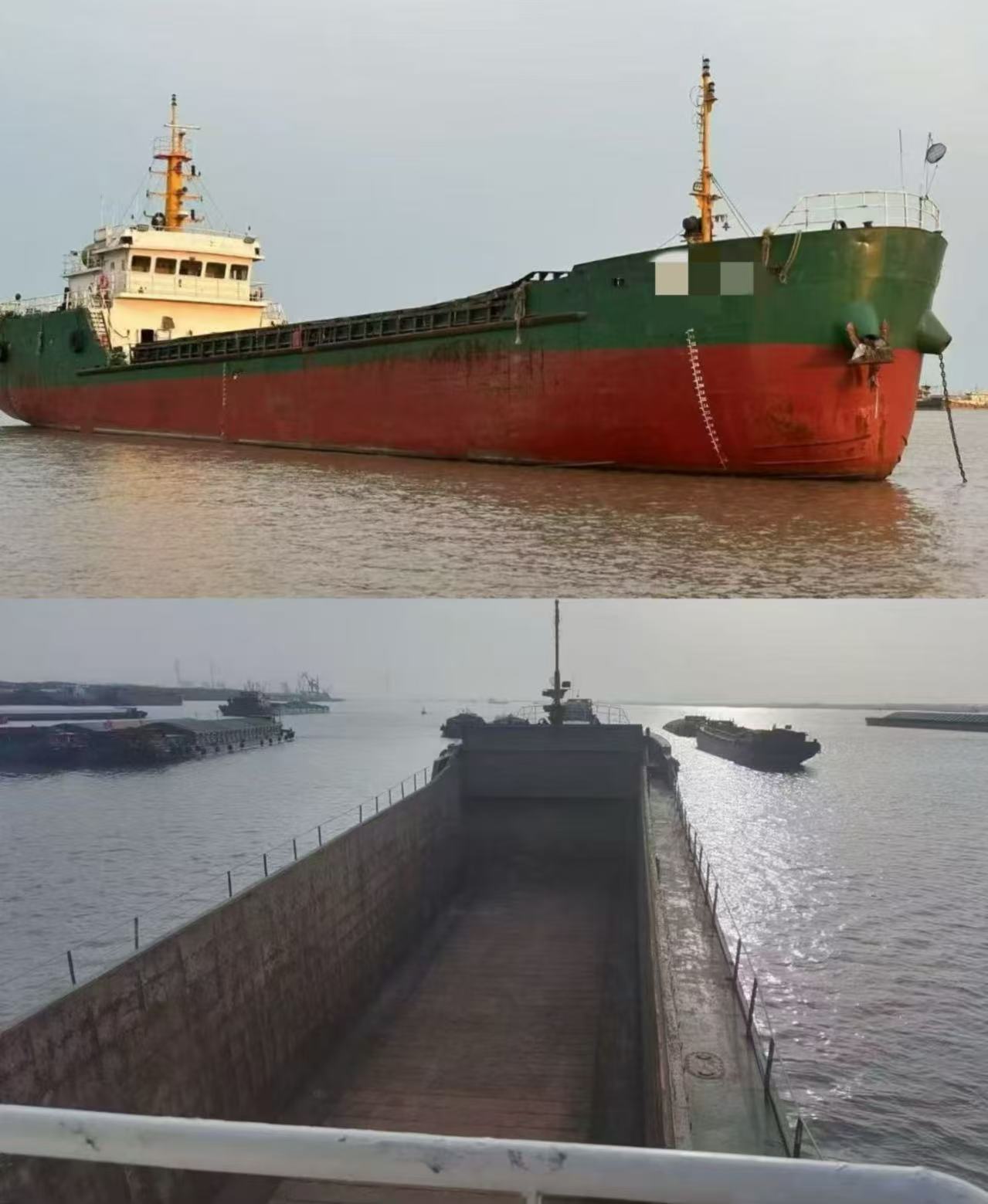 出售：实载2000吨通舱双壳散货船 建造年份：2020年