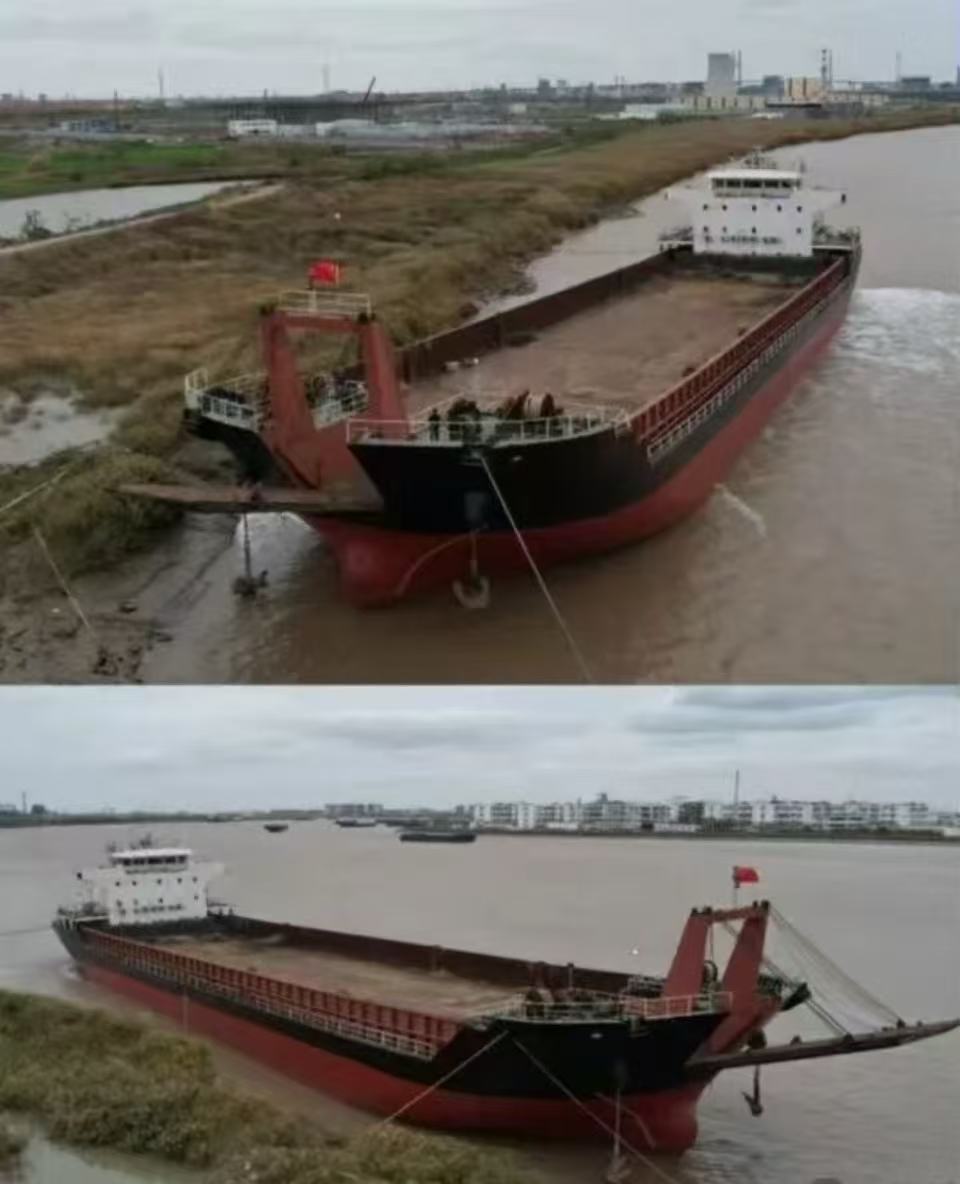 出售：5700吨甲板货船 前跳板/后驾驶/ 建造年份：2018年