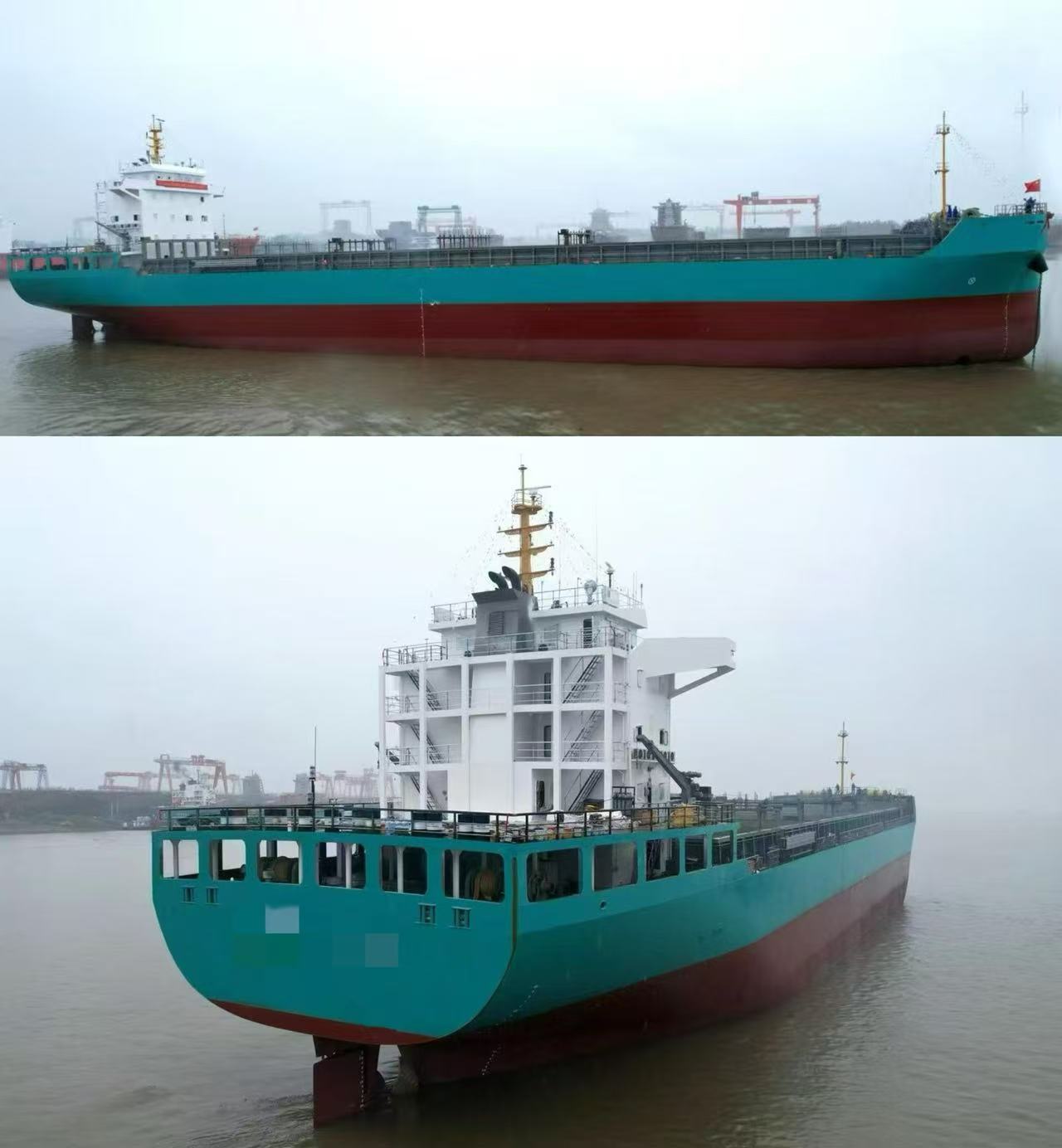 出售：12200吨双壳集装箱船 装载集装箱：652TEU 建造年份：2023年