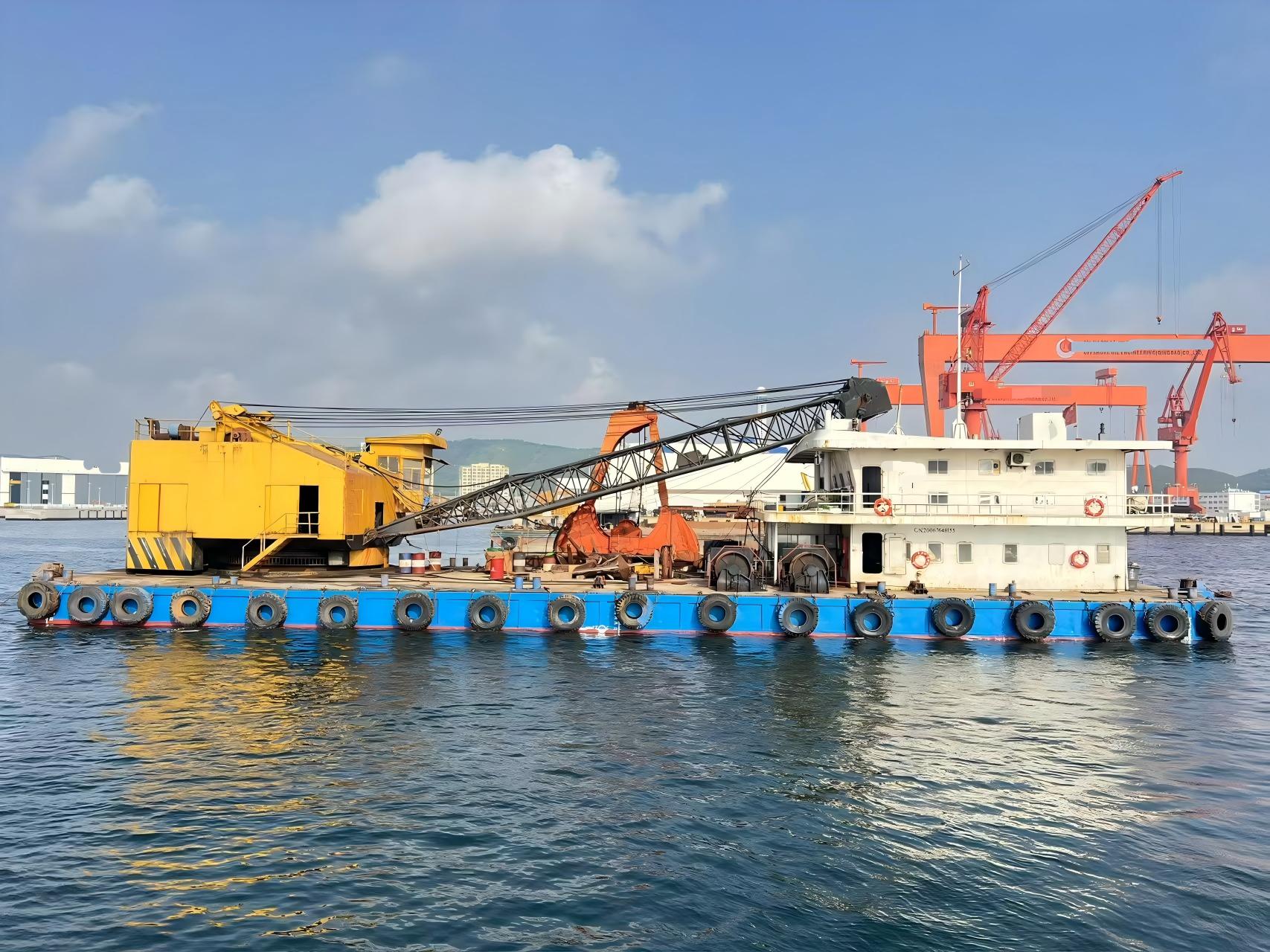 出售07年11方抓斗船 价格-680W