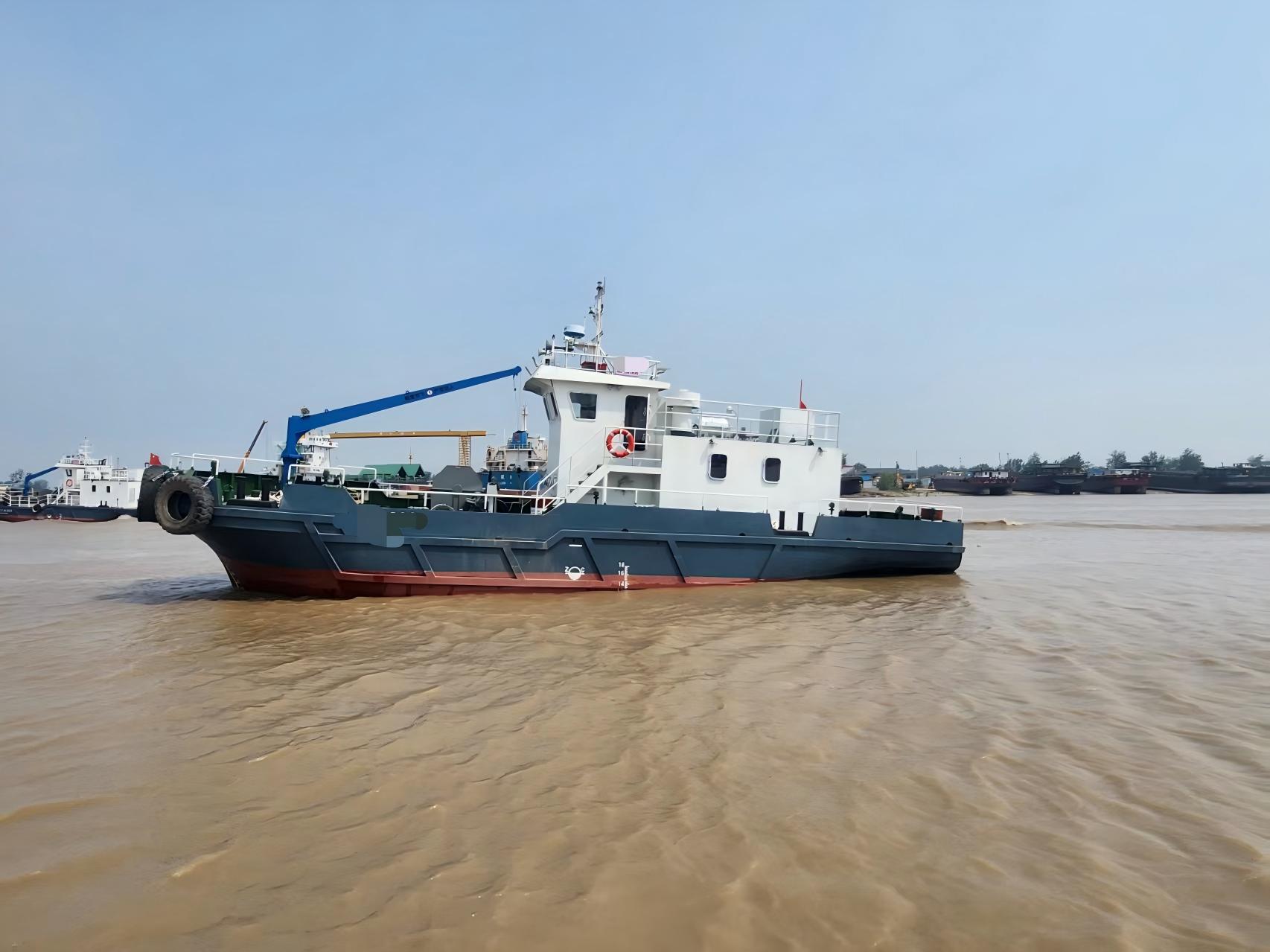 出售综合辅助起锚艇交通船-价格-158W