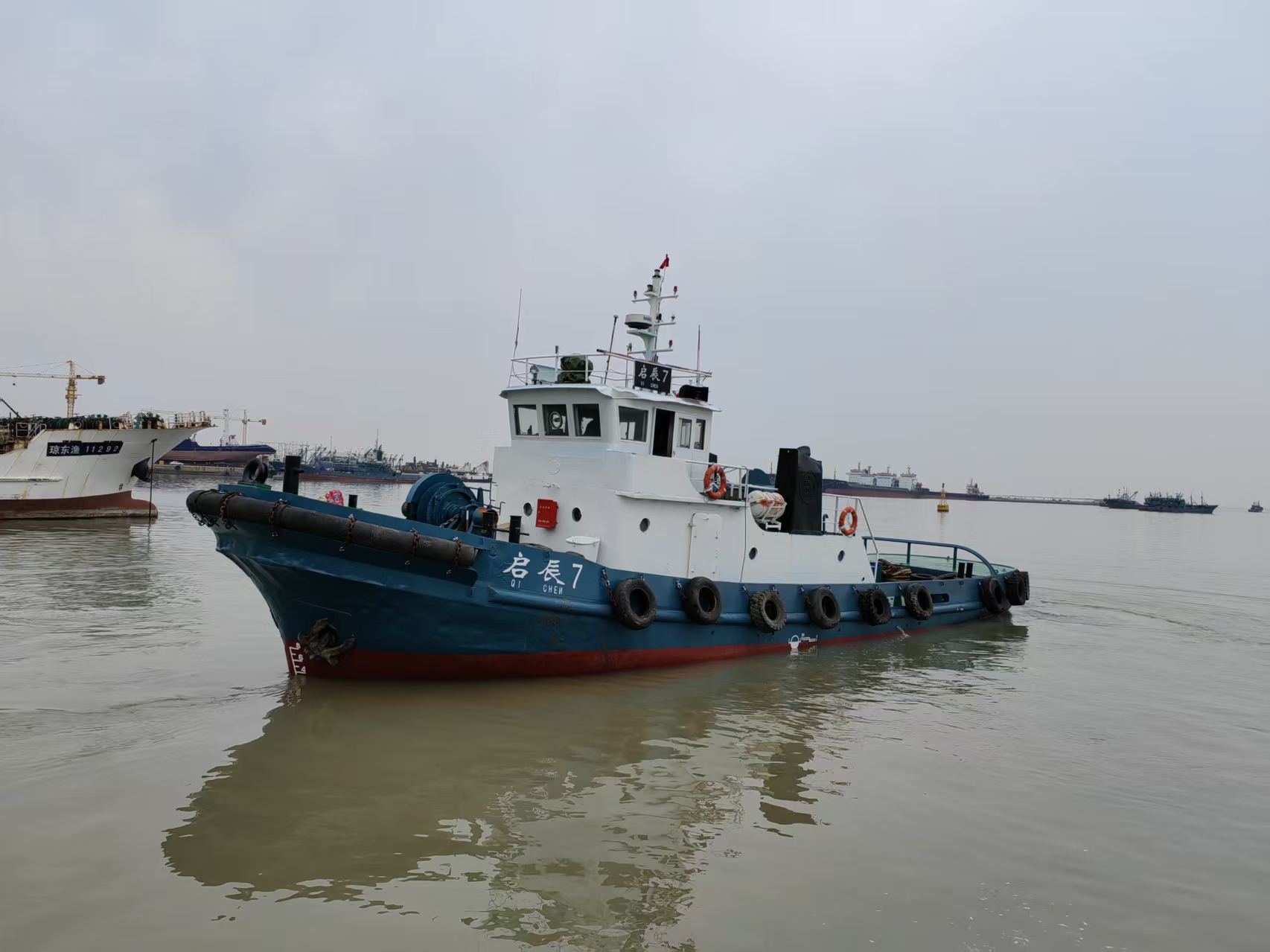 日本造1000马力拖轮