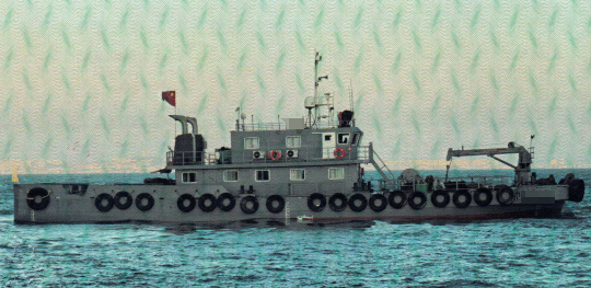 售2021年建3000马力抛锚艇转让