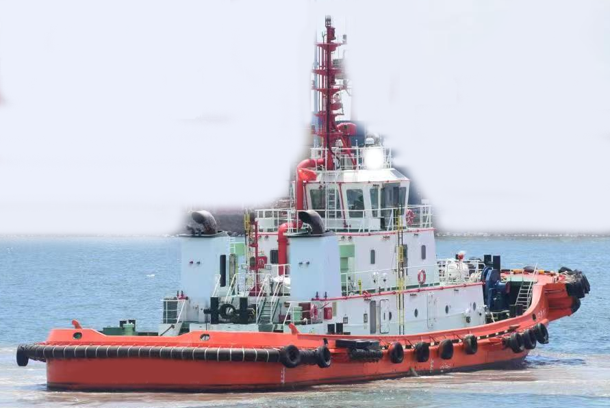 日本洋马主机  出售2019年造6000马力沿海全回转拖轮