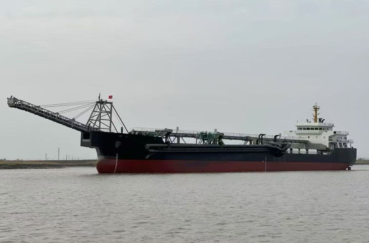 12000吨沿海自吸自卸砂船出售  2022年中国建造