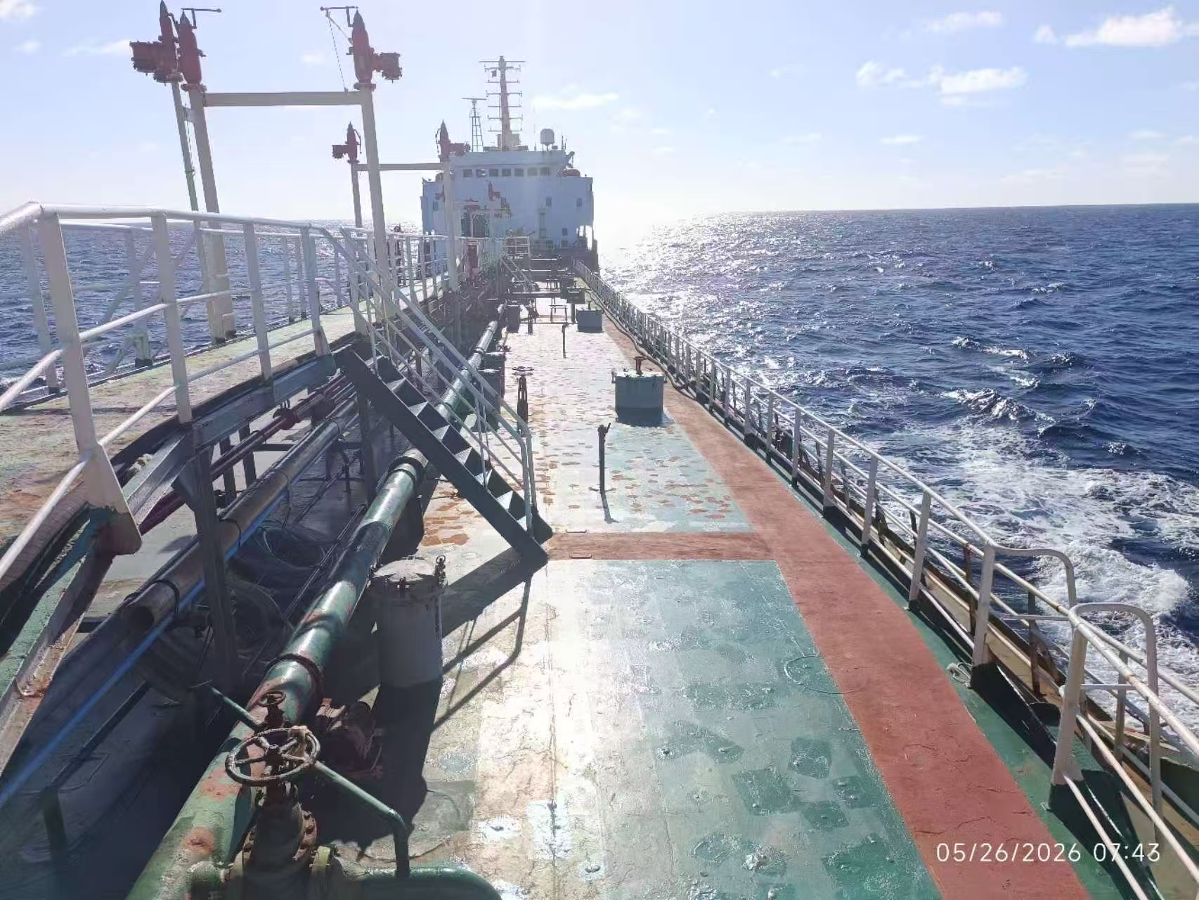出售：5500吨外籍油轮 • 船舶类型：双壳油船（Double Hull  Oil Tanker）