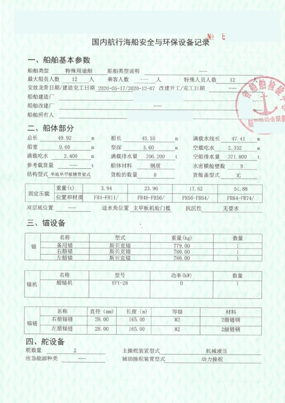 出售50米科考船，勘察船.近海ZC,