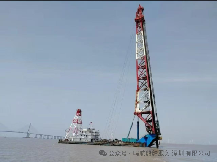 出售2025年造架高90米沿海打桩船