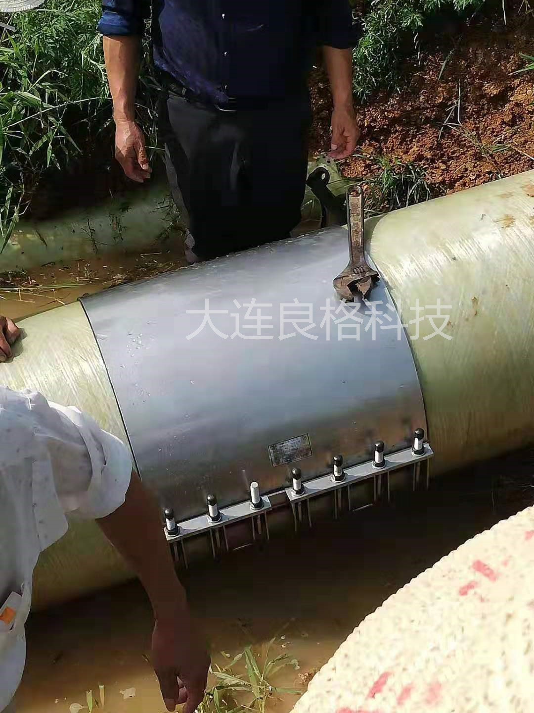 板式修补器-不锈钢管道快速修补器